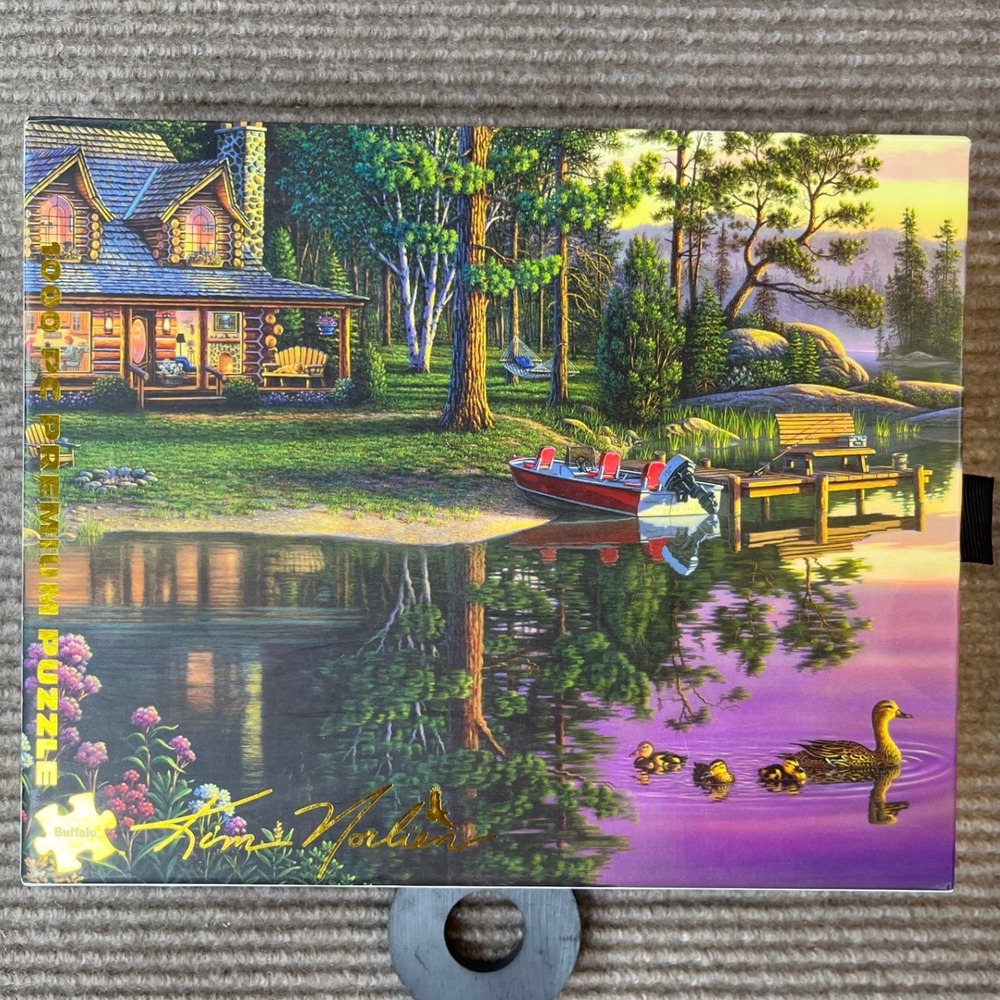 Buffalo Games Kim Norlien Golden Moments 1000 Piece Jigsaw Puzzle 56110 *SEALED*